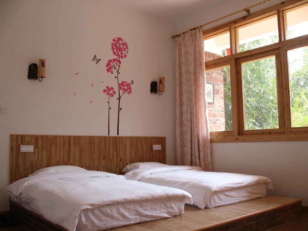 מלון Yangshuo Peaceful Valley Retreat חדר תמונה