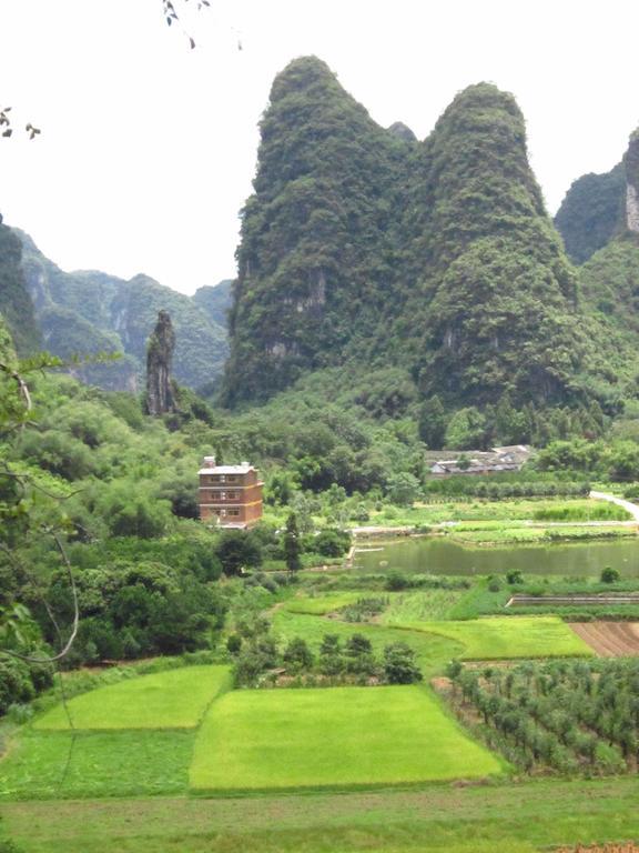 מלון Yangshuo Peaceful Valley Retreat מראה חיצוני תמונה